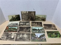 Vintage Post Cards English & European Scenes -