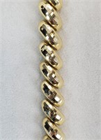 14KT Yellow Gold 7" Bracelet