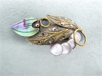 Brooch w/ Mother-of-Pearl