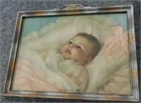 Adelaide Hiebel "Sweet Baby O' Mine" print,