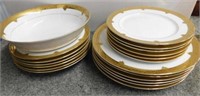 William Roberts Fine China: 6 dinner plates -