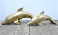 Brass Dolphins