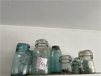 Blue jars