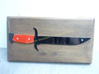 Wall Placque-Knife