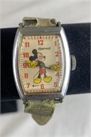 Ingersoll Mickey Mouse Watch Circa 1940s