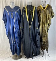 Two Vintage Lebanese Gowns and Wool Coat