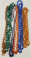 Antique Czech Glass Beaded Necklaces Lot