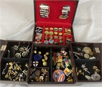 One Gentleman's Vintage Collection of Jewelry