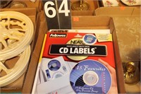 Flat CD Labels