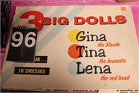 3 Big Dolls Paper Dolls