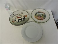 (3) Plates/Serving Platers
