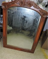 Wooden Framed Mirror