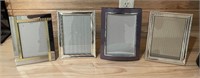 Lot of 4 Beautiful Picture Frames