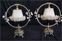 PAIR OF FRENCH LAMPS