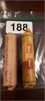 2 ROLLS OF WHEAT PENNIES (MOSLTY 1940'S)
