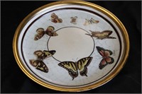 HAND PAINTED BUTTERFLY TRAY