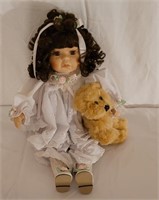 Time for Bed Doll 15"