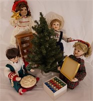 Time To Decorate the Tree - Doll Set