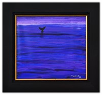 Wyland- Original Painting on Canvas "Dolphin"