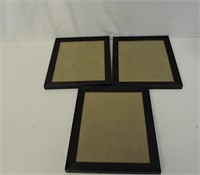 (3) Picture Frames