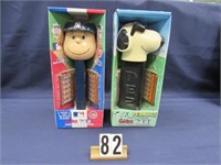 (2) GIANT SIZE PEZ CANDY DISPENSERS: