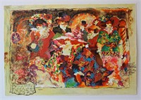 Sergey Kovrigo- Original Serigraph on Paper "Rende