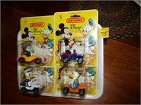 4-Matchbox Walt Disney cars