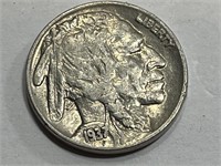 1937 D VF Plus Grade Buffalo Nickel