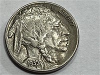 1935 S VF Grade Buffalo Nickel