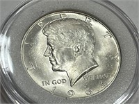 1964 BU Grade kennedy half Dollar