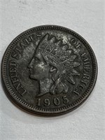 1905 XF/AU Grade Indian Head Cent