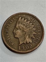 1902 VF/XF Grade Indian Head Cent