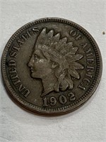 1902 XF Grade Indian Head Cent