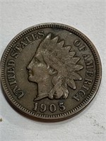 1905 VF Grade Indian Head Cent