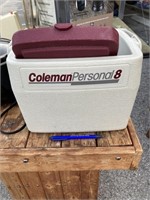 Small Coleman personal 8 cooler