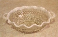 Fenton Hobnail Dish - 8 x 7