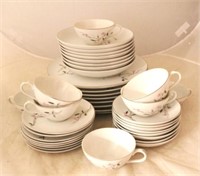 40 pc Cherry Blossom China Set