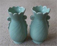 Pair of USA  Art Pottery Vases