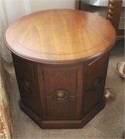 Wood Cabinet Table