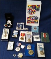 11 - MILITARY MEDALS & CAMPAIGN RIBBONS