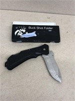 Buckshot folder knife