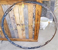 Antique Wagon Wheel Rim