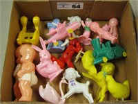 Plastic Childrens Toys, Rattles, Etc