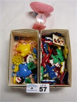 Various Plastic Toys