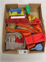 Various Plastic Toy Instruments