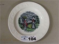 Early 'The Young Sergeant' ABC Plate
