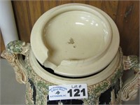 German Covered Tureen & Six Cups