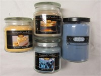 (4) New Scented Candles