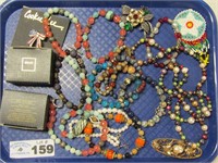 Various Beaded Necklaces