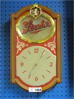 Stroh's Beer Clock